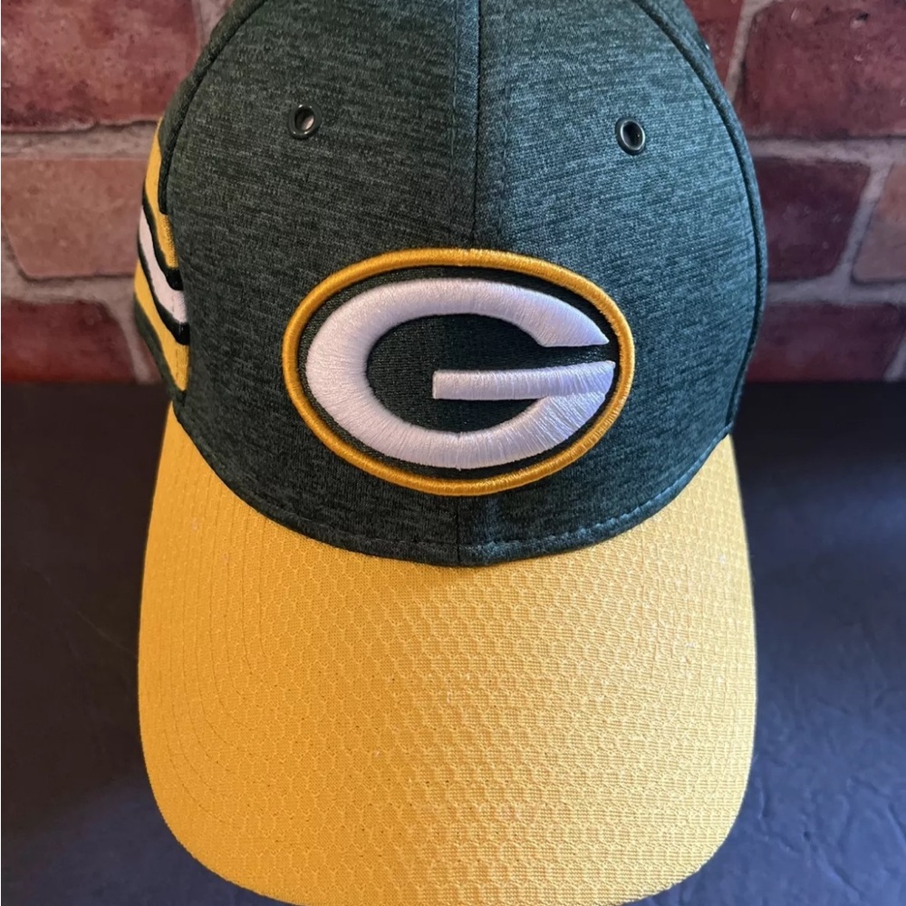 Green Bay Packers New Era 39Thirty M/LGreen Hat - Picture 4 of 9